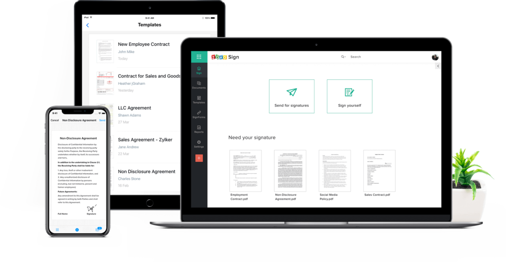 Aplicación desde celular, tablet y computador multi dispositivo